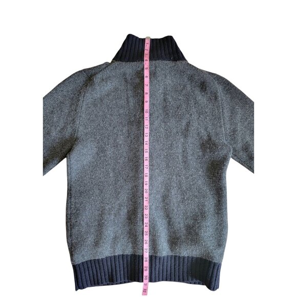 Etro XL Mens Wool & Goatskin Cardigan Sweater - Picture 9 of 10